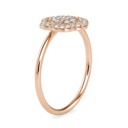 0.21 Carat Diamond 14K Rose Gold Ring - Fashion Strada