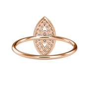 0.24 Carat Diamond 14K Rose Gold Ring - Fashion Strada
