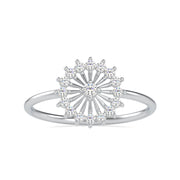 0.23 Carat Diamond 14K White Gold Ring - Fashion Strada