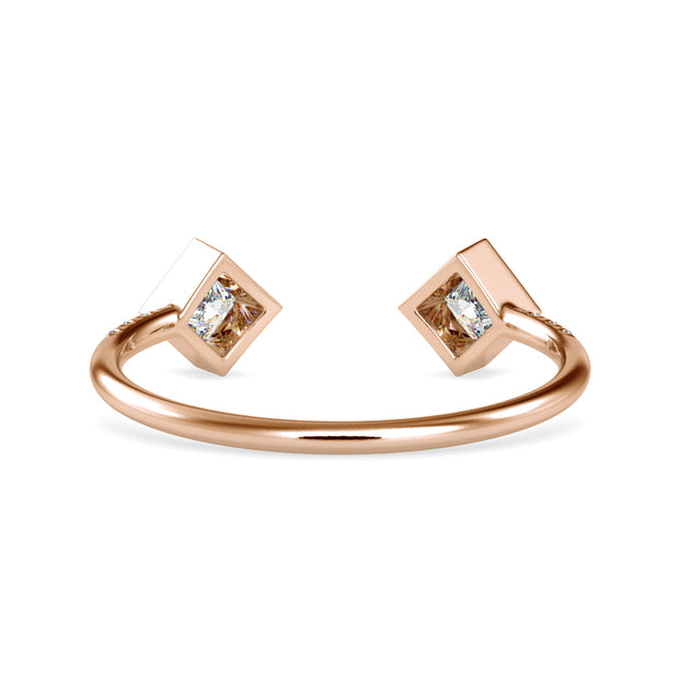 0.37 Carat Diamond 14K Rose Gold Ring - Fashion Strada
