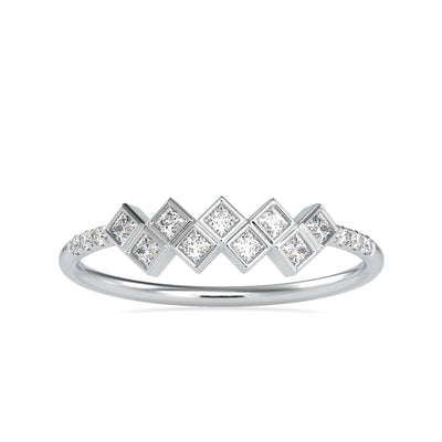 0.22 Carat Diamond 14K White Gold Ring - Fashion Strada
