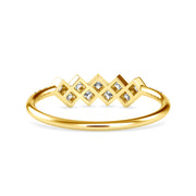 0.22 Carat Diamond 14K Yellow Gold Ring - Fashion Strada