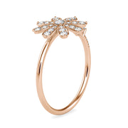 0.27 Carat Diamond 14K Rose Gold Ring - Fashion Strada