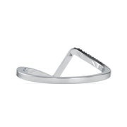 0.13 Carat Diamond 14K White Gold Ring - Fashion Strada