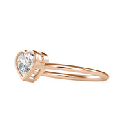 0.59 Carat Diamond 14K Rose Gold Ring - Fashion Strada