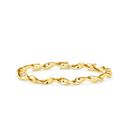 0.04 Carat Diamond 14K Yellow Gold Ring - Fashion Strada