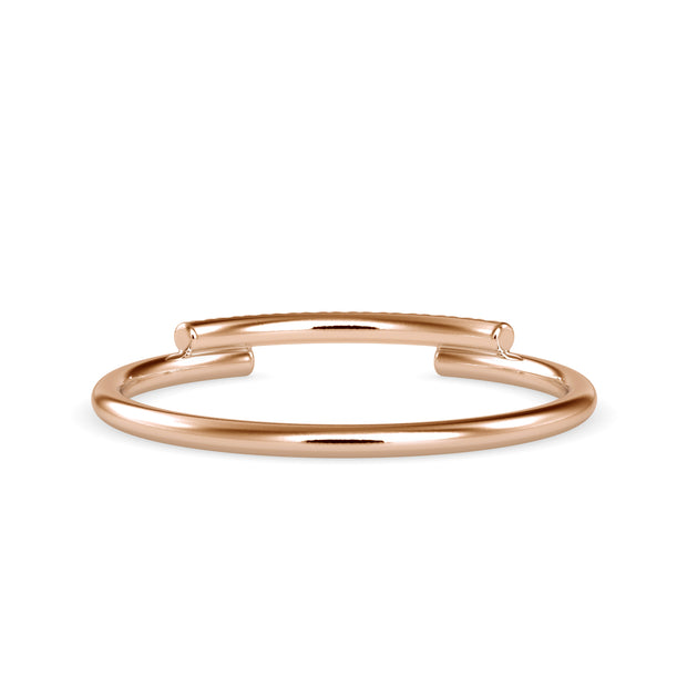 0.05 Carat Diamond 14K Rose Gold Ring - Fashion Strada