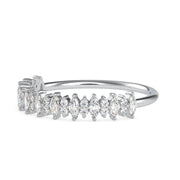 0.39 Carat Diamond 14K White Gold Ring - Fashion Strada