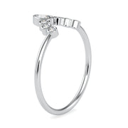 0.16 Carat Diamond 14K White Gold Ring - Fashion Strada