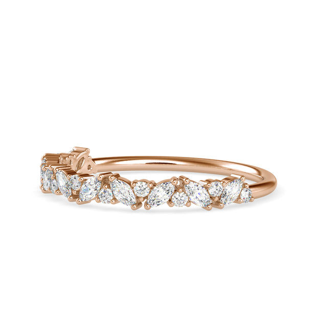 0.34 Carat Diamond 14K Rose Gold Ring - Fashion Strada