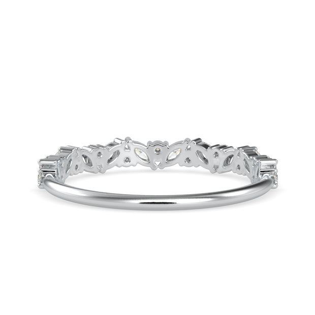 0.34 Carat Diamond 14K White Gold Ring - Fashion Strada