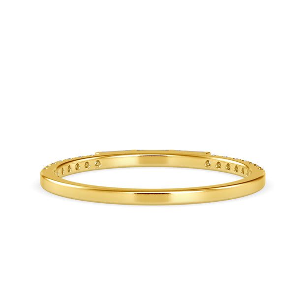 0.19 Carat Diamond 14K Yellow Gold Ring - Fashion Strada