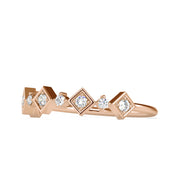 0.14 Carat Diamond 14K Rose Gold Ring - Fashion Strada