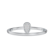0.18 Carat Diamond 14K White Gold Ring - Fashion Strada