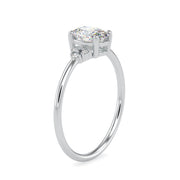 0.70 Carat Diamond 14K White Gold Ring - Fashion Strada