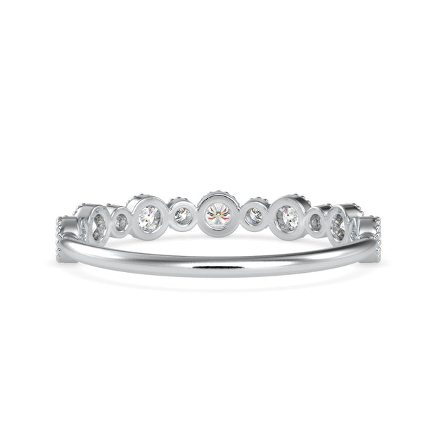 0.26 Carat Diamond 14K White Gold Ring - Fashion Strada