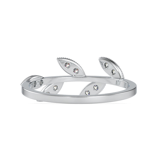 0.13 Carat Diamond 14K White Gold Ring - Fashion Strada