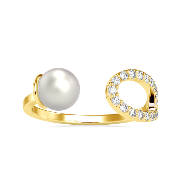 0.20 Carat Diamond 14K Yellow Gold Ring - Fashion Strada