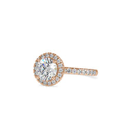 1.97 Carat Diamond 14K Rose Gold Engagement Ring - Fashion Strada