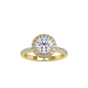 1.97 Carat Diamond 14K Yellow Gold Engagement Ring - Fashion Strada