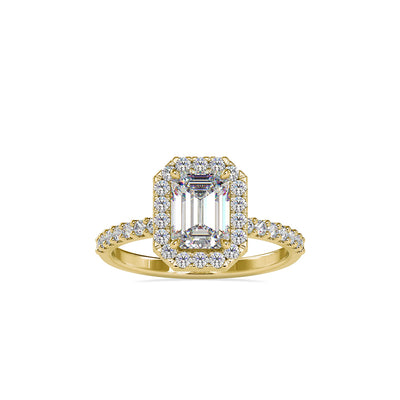 1.62 Carat Diamond 14K Yellow Gold Engagement Ring - Fashion Strada