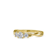 0.52 Carat Diamond 14K Yellow Gold Engagement Ring - Fashion Strada