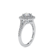 1.55 Carat Diamond 14K White Gold Engagement Ring - Fashion Strada