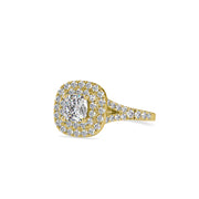 1.55 Carat Diamond 14K Yellow Gold Engagement Ring - Fashion Strada