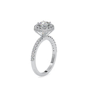 1.25 Carat Diamond 14K White Gold Engagement Ring - Fashion Strada