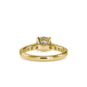 1.59 Carat Diamond 14K Yellow Gold Engagement Ring - Fashion Strada