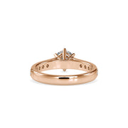 1.58 Carat Diamond 14K Rose Gold Engagement Ring - Fashion Strada