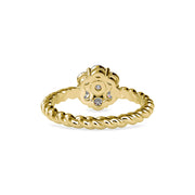 0.70 Carat Diamond 14K Yellow Gold Engagement Ring - Fashion Strada