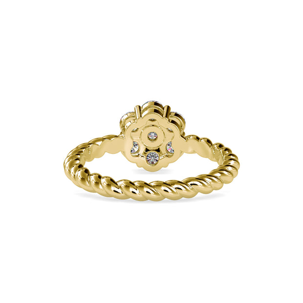 0.70 Carat Diamond 14K Yellow Gold Engagement Ring - Fashion Strada