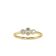 0.25 Carat Diamond 14K Yellow Gold Engagement Ring - Fashion Strada