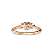 0.62 Carat Diamond 14K Rose Gold Engagement Ring - Fashion Strada