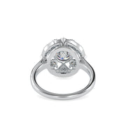 1.32 Carat Diamond 14K White Gold Engagement Ring - Fashion Strada