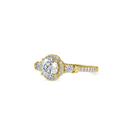1.51 Carat Diamond 14K Yellow Gold Engagement Ring - Fashion Strada