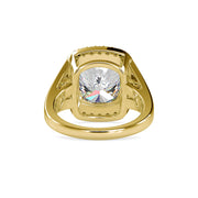 6.26 Carat Diamond 14K Yellow Gold Engagement Ring - Fashion Strada