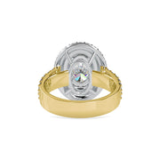 3.12 Carat Diamond 14K Yellow Gold Engagement Ring - Fashion Strada