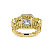 5.23 Carat Diamond 14K Yellow Gold Engagement Ring - Fashion Strada