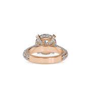 6.82 Carat Diamond 14K Rose Gold Engagement Ring - Fashion Strada