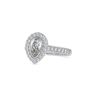 1.54 Carat Diamond 14K White Gold Engagement Ring - Fashion Strada