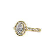 1.35 Carat Diamond 14K Yellow Gold Engagement Ring - Fashion Strada