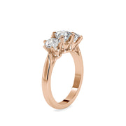 1.95 Carat Diamond 14K Rose Gold Engagement Ring - Fashion Strada