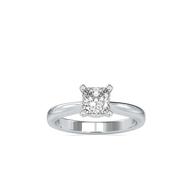 1.23 Carat Diamond 14K White Gold Engagement Ring - Fashion Strada