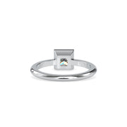 0.92 Carat Diamond 14K White Gold Engagement Ring - Fashion Strada