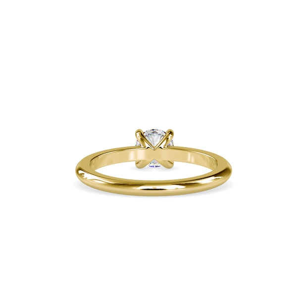 0.54 Carat Diamond 14K Yellow Gold Engagement Ring - Fashion Strada