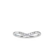 0.10 Carat Diamond 14K White Gold Ring - Fashion Strada