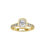 2.03 Carat Diamond 14K Yellow Gold Engagement Ring - Fashion Strada