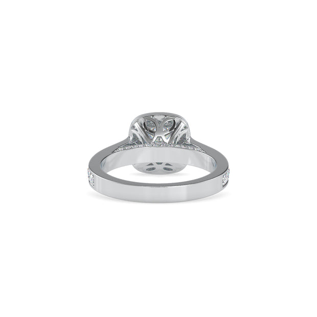 1.67 Carat Diamond 14K White Gold Engagement Ring - Fashion Strada
